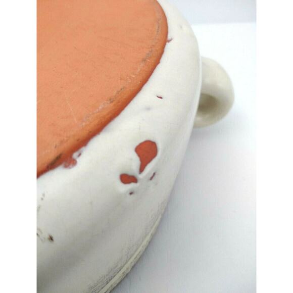 De Silva Terra Cotta Pottery Dish Made In Italy - Picture 5 of 6